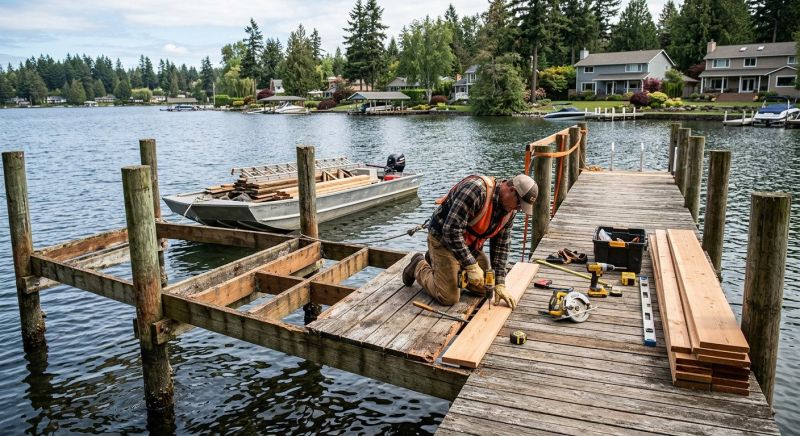 Boat Dock Repair in Roswell, GA