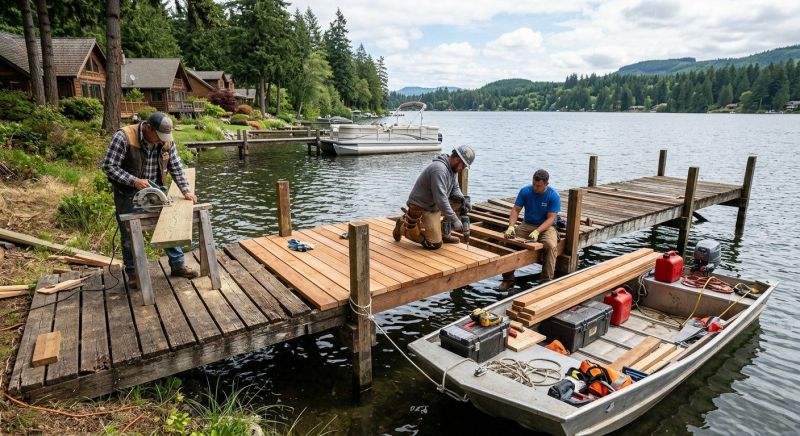 Boat Dock Repair in Overland Park, KS