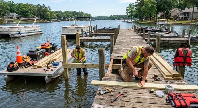 Boat Dock Repair Service in Roswell, GA