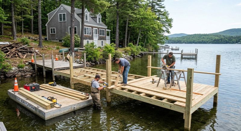 Dock Construction in Roswell, GA