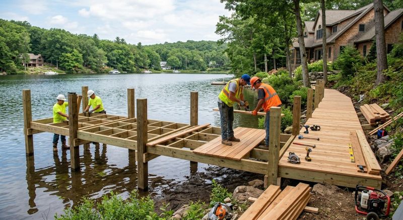 Water Dock Installation in Roswell, GA