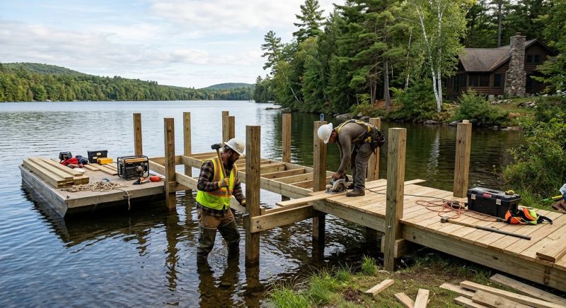 Water Dock Installation in Kansas City, MO