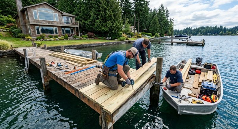 Water Dock Repair in Kansas City, KS