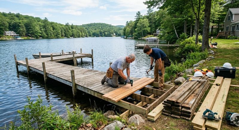 Wood Dock Repair in Denver, CO